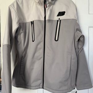 New Balance Gray Zip-Up Jacket